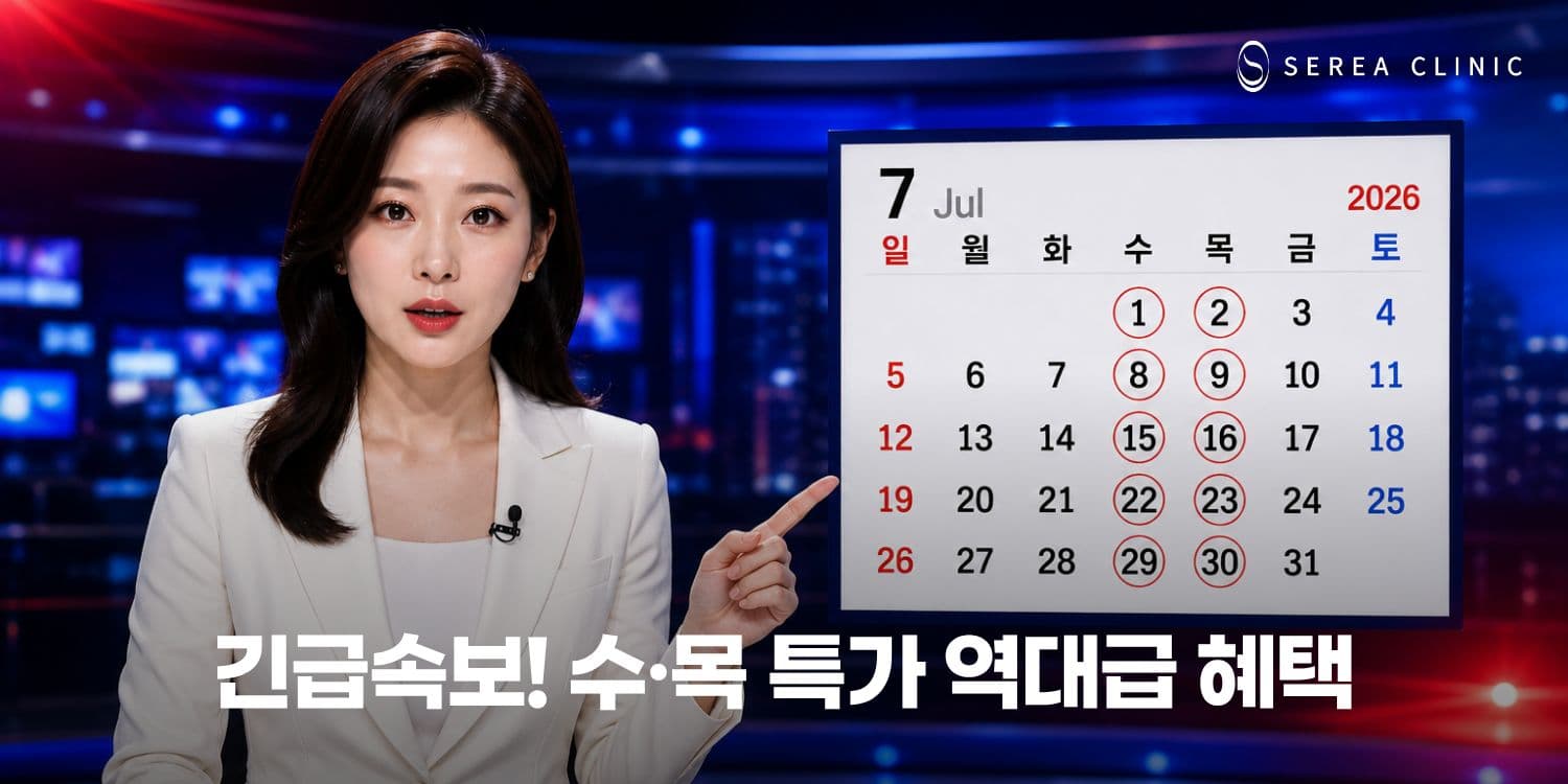 📢 놓치면 끝 긴급편성! 수·목 특가